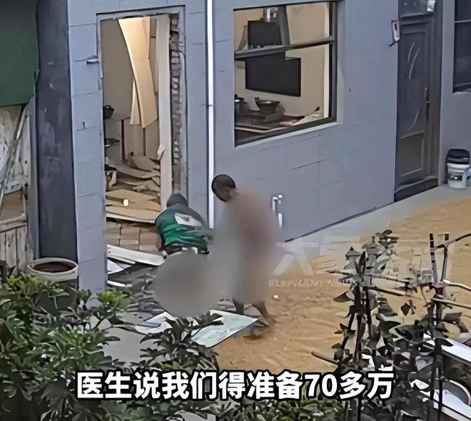 洛阳厨房爆炸后续！救妻子的丈夫不幸去世20岁儿子泪崩接受采访(图3)