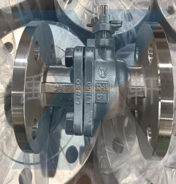 Q41F-DN253240506580100125150不锈钢球阀材质CF8CF3M(图2)