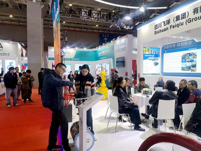 Kaiyun（中国体育）：四川飞球系列产品参展第十二届中国（上海）国际流体机械展览会(图3)