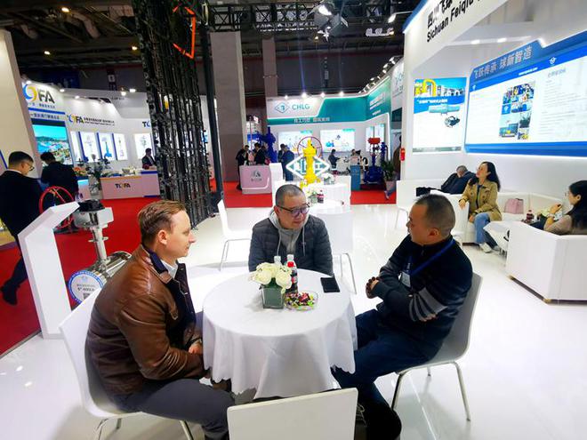 Kaiyun（中国体育）：四川飞球系列产品参展第十二届中国（上海）国际流体机械展览会(图2)