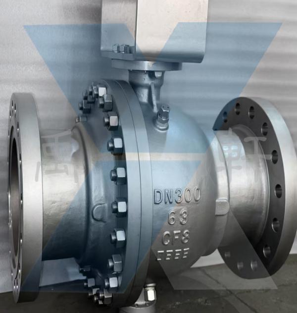 Kaiyun（中国体育）：上海禹轩Q947F-63P-DN300不锈钢固定球阀整装待发之新疆华泰化工(图1)