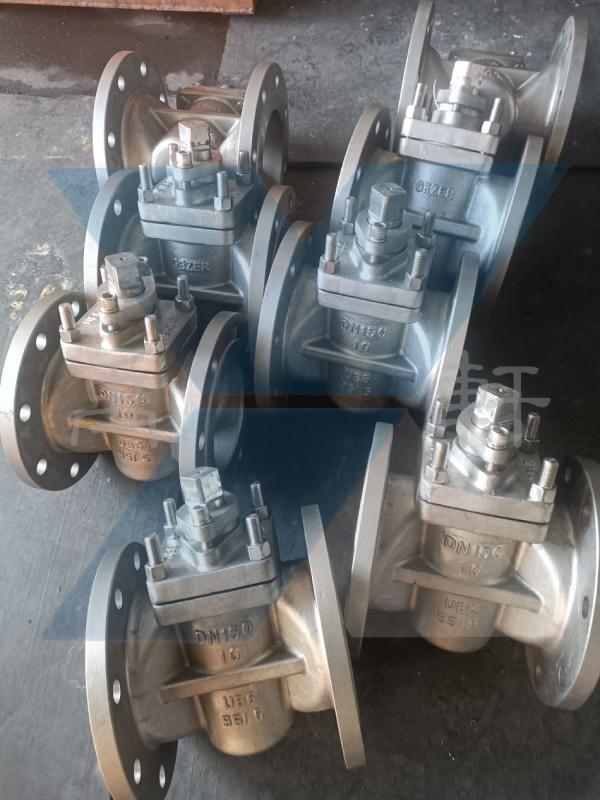 上海禹轩X43W-10P-DN150法兰旋塞阀整装待发助力神木煤化工项目(图1)