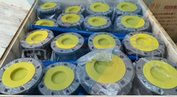 上海禹轩Q41H铸钢硬密封球阀在烟台华恒化学材料厂区的应用(图1)