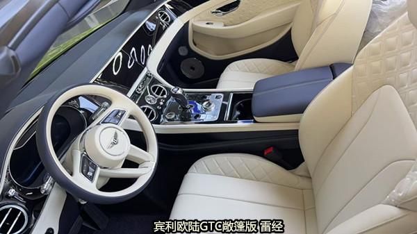 Kaiyun（中国体育）：2023款宾利欧陆GTC敞篷版荧光绿亚麻白展位现车特价卖全国上牌(图6)