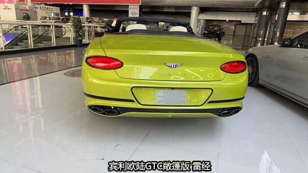 Kaiyun（中国体育）：2023款宾利欧陆GTC敞篷版荧光绿亚麻白展位现车特价卖全国上牌(图10)
