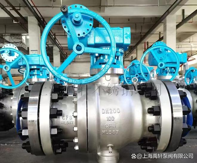 Kaiyun体育网站：上海禹轩Q347F-DN200不锈钢固球阀硬核护航石油化工高压工况(图2)