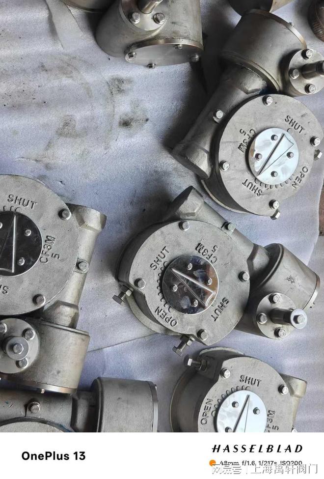 上海禹轩CFM3不锈钢管网式蜗轮箱将交付江苏阀门厂配套固定式球阀(图2)