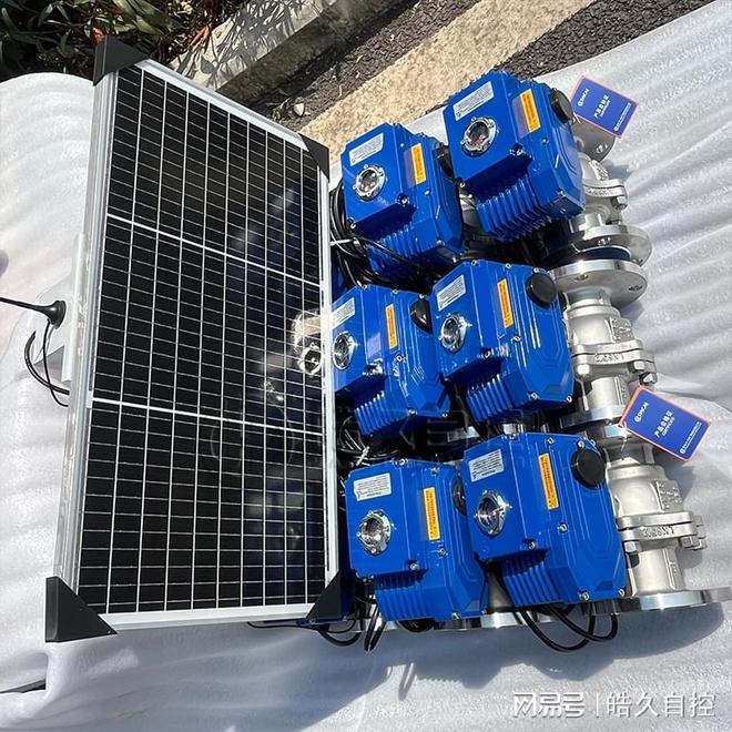 太阳能电动球阀漏水、关不严怎么修(图1)