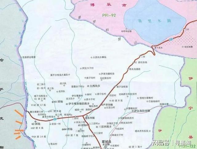 中哈霍尔果斯河划界并不合理霍河以东这块土地应全部划归中国(图2)