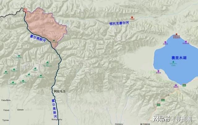 中哈霍尔果斯河划界并不合理霍河以东这块土地应全部划归中国(图6)