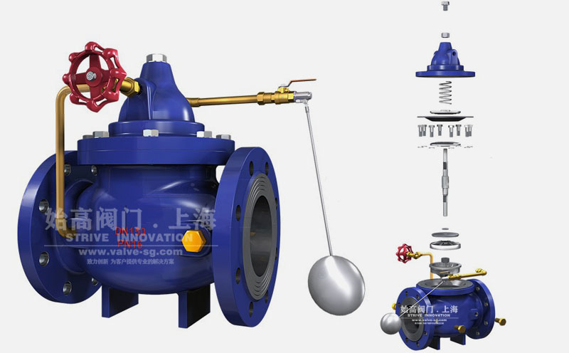 遥控浮球阀工作原理及安装(图1)